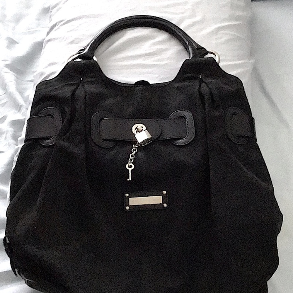 Barbara Bui Lock & Key Leather Handbag